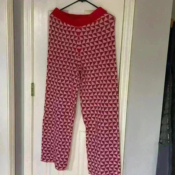 LUCCA couture patterned knit pants size M - Picture 9 of 14